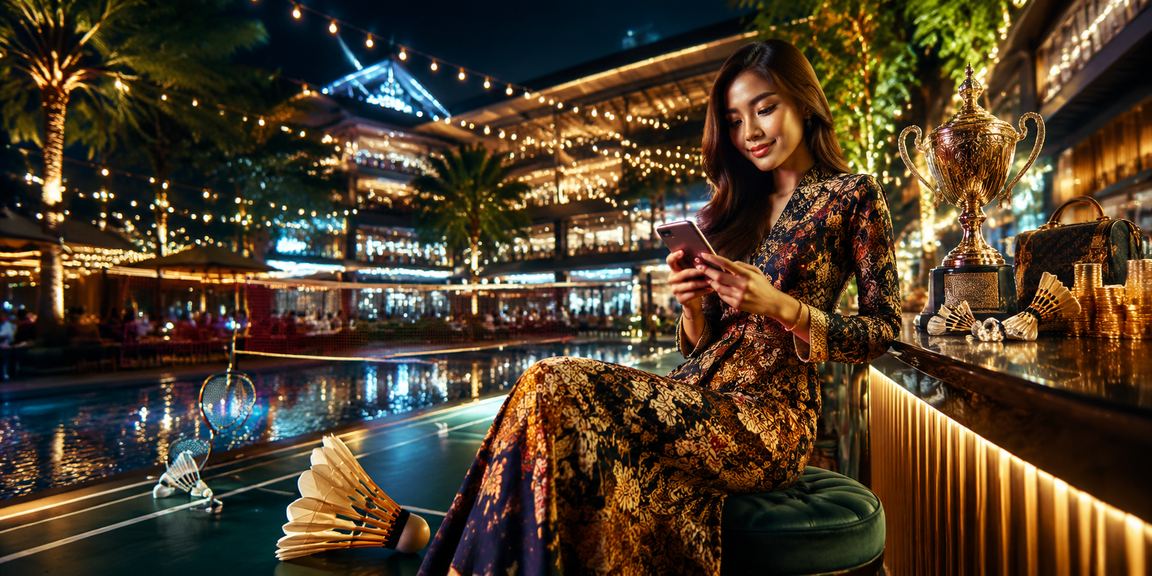 Laman utama casino mudah alih Johor Bahru dengan elemen batik