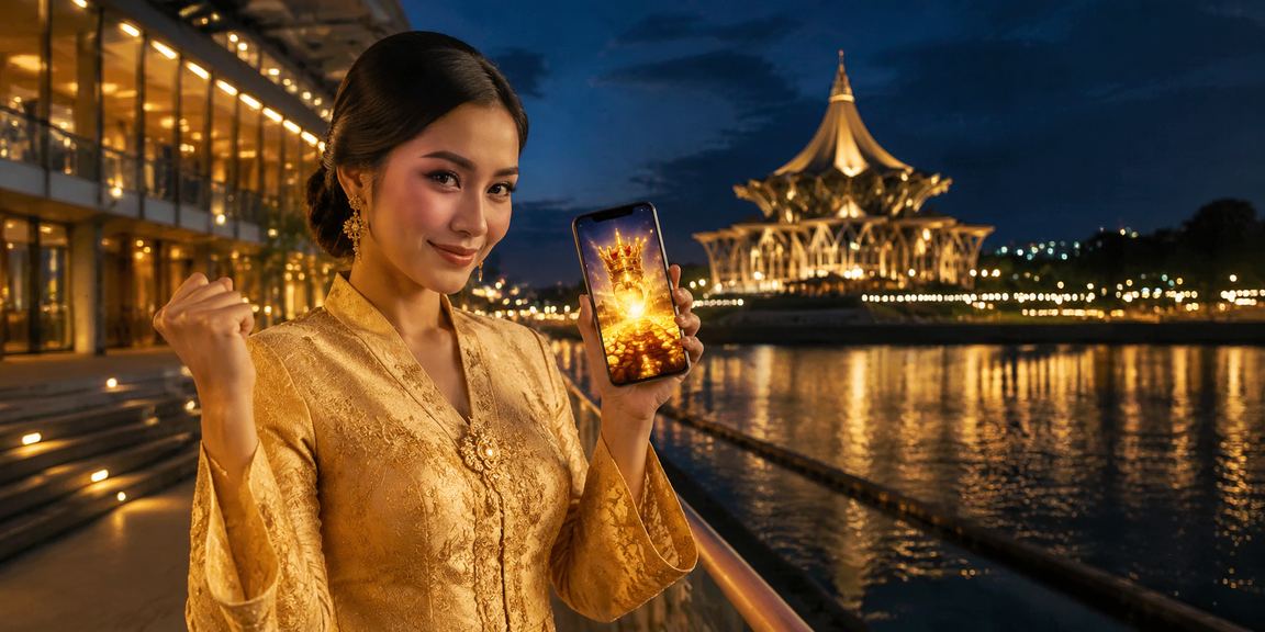 Proses deposit kasino dalam talian di Kuching dengan pakaian kebaya