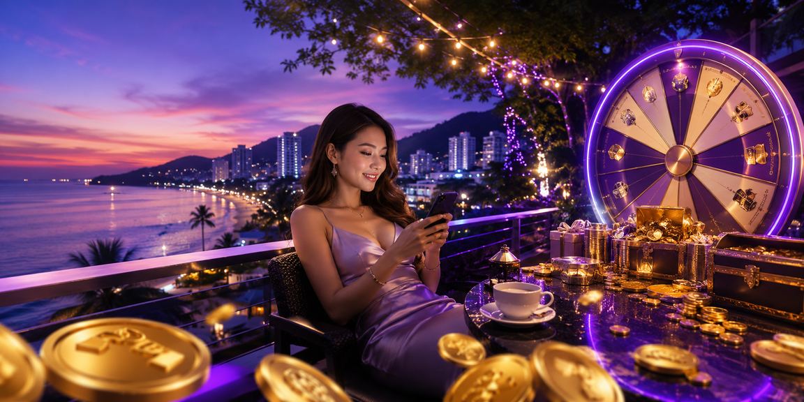 Pengguna 4fingers menikmati permainan roulette dari Penang